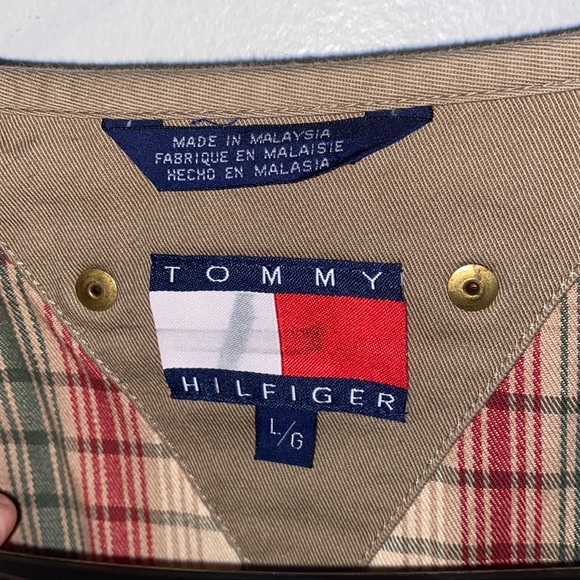 Tommy Hilfiger Vintage Hunting Fishing vest with Outdoors embroidered patch - Picture 10 of 11